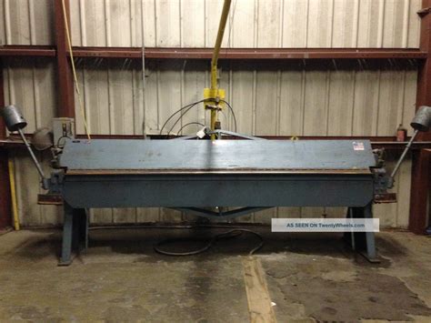 sheet metal brake 10 ft|craigslist metal brake 10 ft.